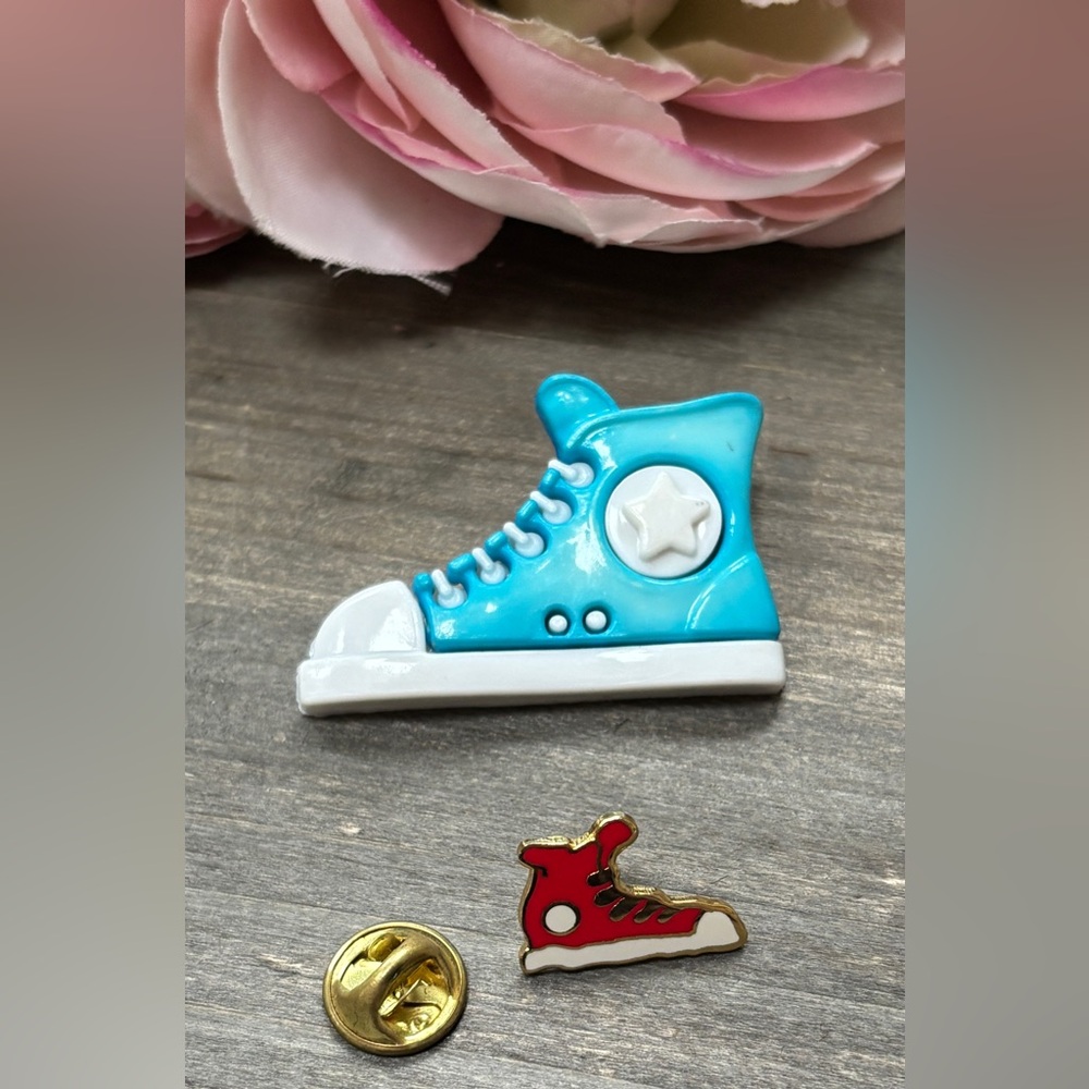 Converse All Star Sneakers Pins (set of 2)